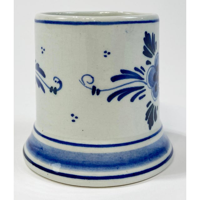 Vintage Delft Porcelain Vase Vessel For Sale In Kansas City - Image 6 of 7