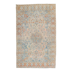Antique Persian Lilihan Rug, 5'4'' X 8'