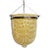 Yellow Mosaic Bucket Pendant Light Medium For Sale