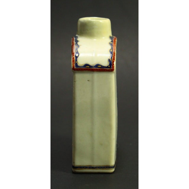 18th Century Qianlong Period Chinese Blue & White Fine Porcelain Miniature Tea Caddy For Sale - Image 4 of 12