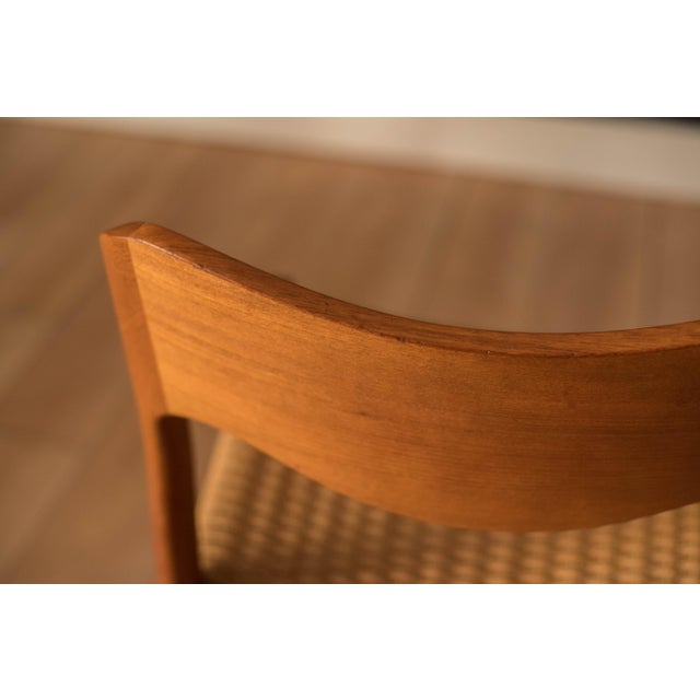 Set of Six Danish Modern Teak and Paper Cord Niels O. Moller Dining Chairs 71 For Sale - Image 11 of 18