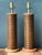 Mid 20th Century Vintage Pencil Reed Cylinder Lamps - A Pair For Sale - Image 5 of 12