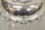 Metal Vintage English Victorian Ornate Round Silver Plated Covered Serving Dish For Sale - Image 7 of 12