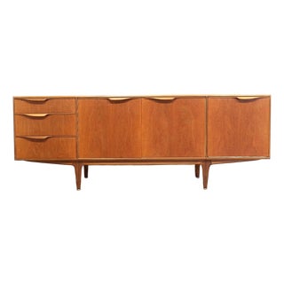 Mid Century Modern Vintage Teak Credenza Sideboard by McIntosh Danish Style For Sale