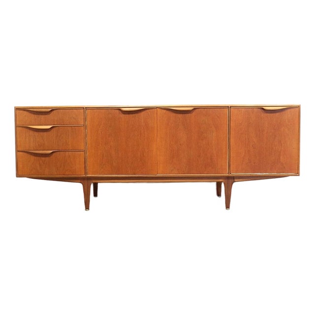 Mid Century Modern Vintage Teak Credenza Sideboard by McIntosh Danish Style For Sale