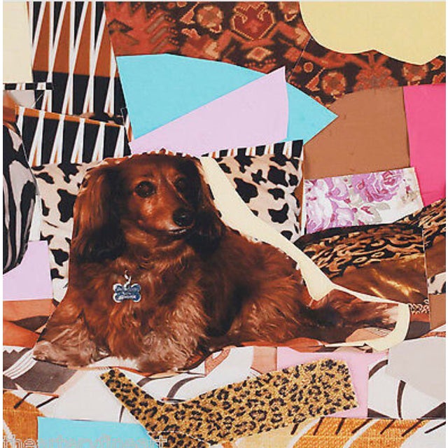 This is a Mickalene Thomas Limited Edition ink-jet print on 100% cotton rag paper. The collages image is of her long-...