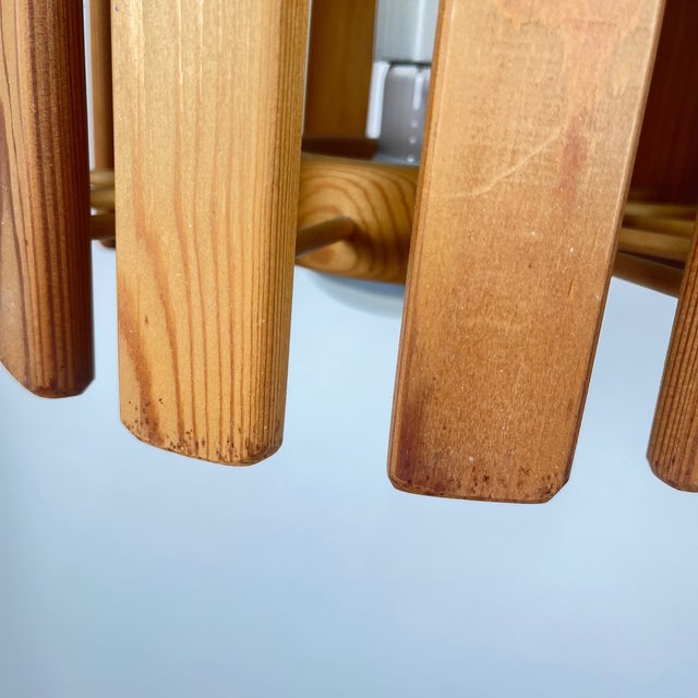 Mid-Century Modern Scandinavian Pine Suspension, 1970s For Sale - Image 14 of 16