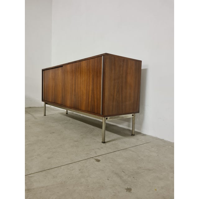 Brown Sideboard attributed to Gastone Rinaldi for Rima, 1970s For Sale - Image 8 of 12