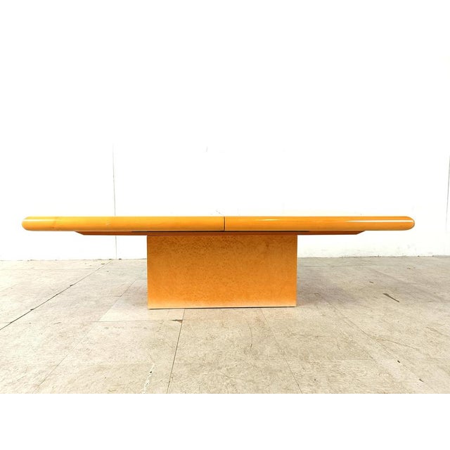 Vintage Hidden Bar Coffee Table attributed to Eric Maville, 1970s For Sale - Image 4 of 10