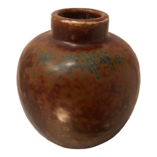 Bing & Grondahl Danish Art Deco Glazed Stoneware Vase From the 1920’s- 1940’s For Sale