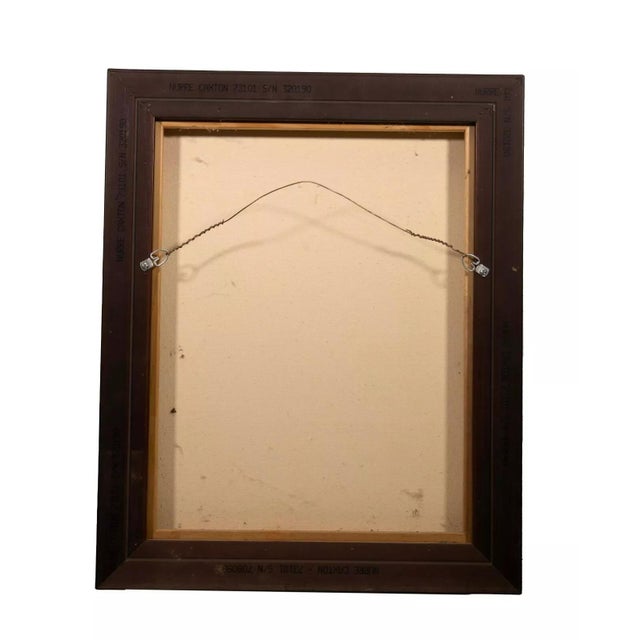 Abstract Julio daCuhna Signed Abstract Pink Figurative Oil Painting on Canvas 2009 For Sale - Image 3 of 11