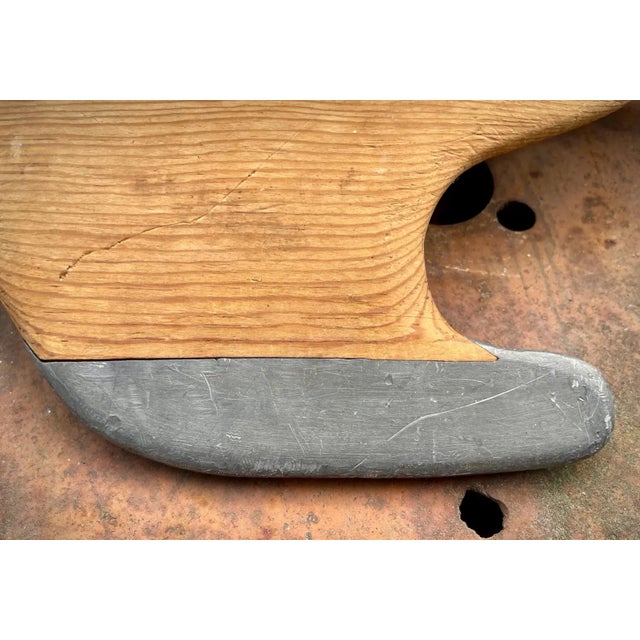 Antique Model Sailboat Hull Great Quality Hand Made. Pond Boat. Vintage Nautical Decor For Sale In Philadelphia - Image 6 of 8