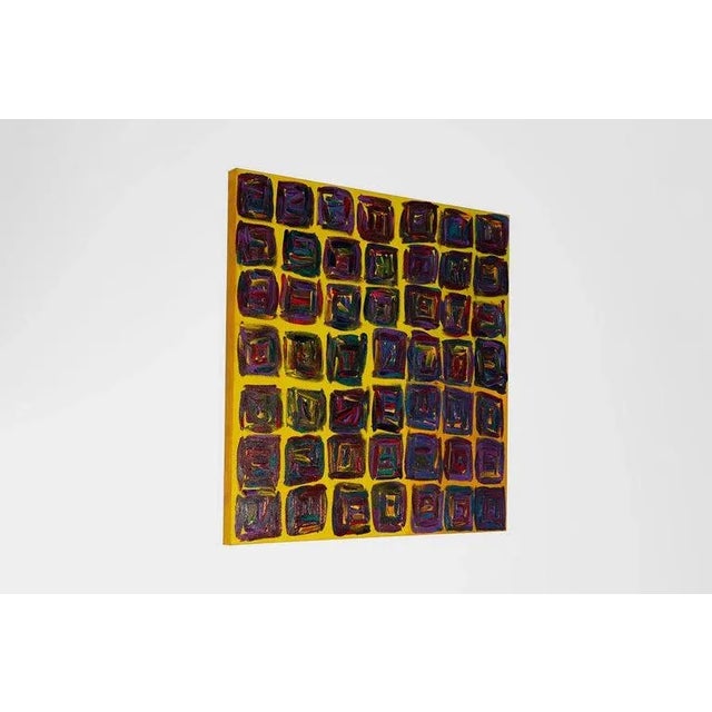 Yellow "Oneness" by Vanessa Joy, 2020 For Sale - Image 8 of 10