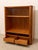 Vintage Mid-Century Modern Tambour Media Cabinet With Curved Wood Doors For Sale - Image 4 of 6