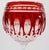 1990s Waterford Crystal Clarendon Ruby Red Hock Glass 8" Tall - Set of 8 For Sale - Image 9 of 14
