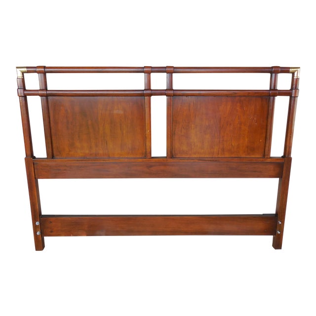 Drexel Heritage Accolade Campaign Style Queen or Full Size Headboard