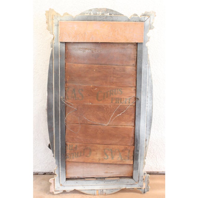 Early 20th Century French Style Rococo Beveled Wall Mirror For Sale In Los Angeles - Image 6 of 7