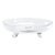 Wildwood Clear Glass Footed Bowl For Sale