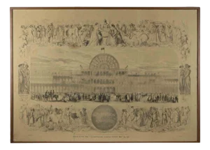 J. L. Williams, The Great Exhibition, Lithograph, 1851