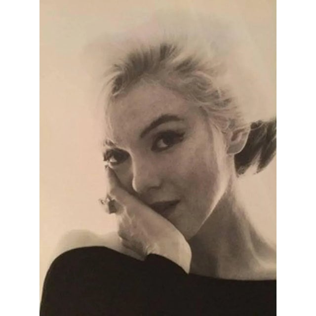 Bert Stern, Marilyn in the Black Dress Looking at You, 2007, Photographic Print For Sale - Image 3 of 8