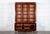 Circa 1870 monumental english 19thc mahogany triple glazed library bookcase together w180.5 x d51 x h246.5 cm base w177 x...