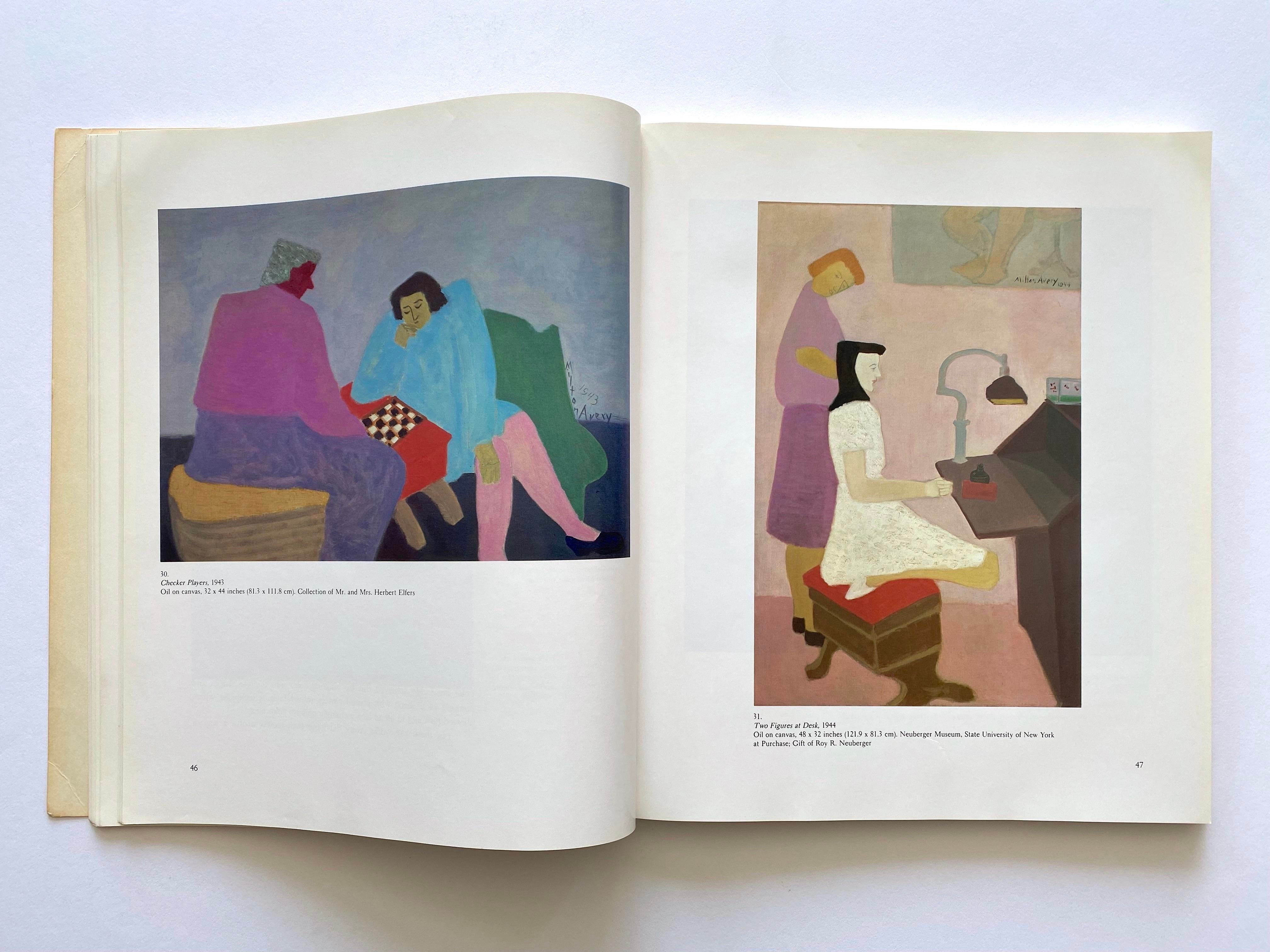 Milton Avery Vintage 1982 First Edition Lithograph Print Modernist