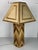 1970s Mid-Century Pencil Reed, Rattan, Bamboo and Brass Coastal Table Lamp, 1970s For Sale - Image 5 of 17