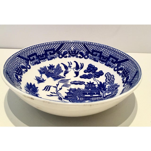 Japanese Blue Willow Dinnerware Set of 15 Chairish