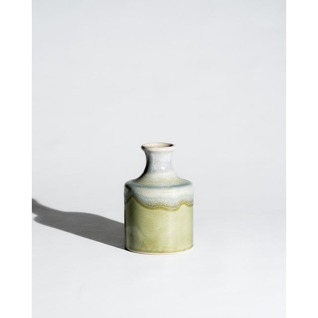 1990s Organic Drip Glaze Ceramic Vases by Barbara Stehr, Germany, 1980s, Set of 3 For Sale - Image 5 of 18