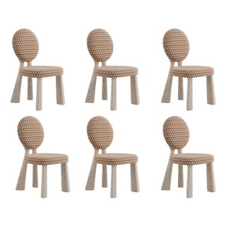 Mary II Dining Chairs by Ottiu, Set of 6 For Sale