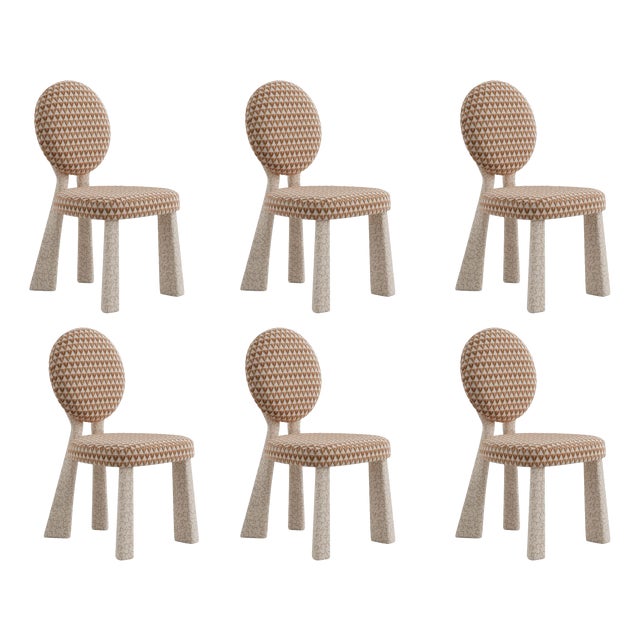 Mary II Dining Chairs by Ottiu, Set of 6 For Sale