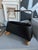 1980s PostModern 1980's Arrben Italian Leather, Chrome & Wood Designer Magazine Holder For Sale - Image 5 of 13
