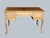 French Provincial Mid 20th Century French Provincial Style Walnut Writing Desk For Sale - Image 3 of 11