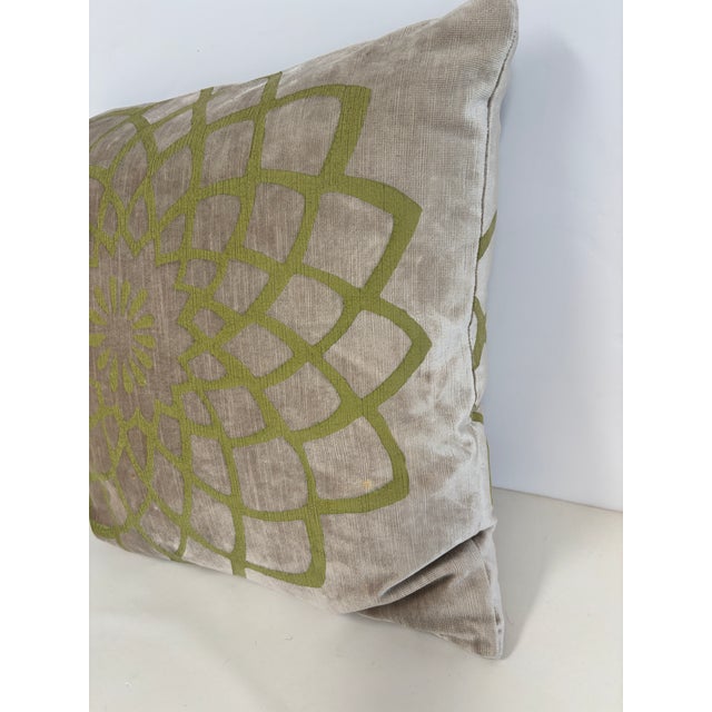 Velvet Throw Pillow by Gabraith & Paul For Sale - Image 12 of 13