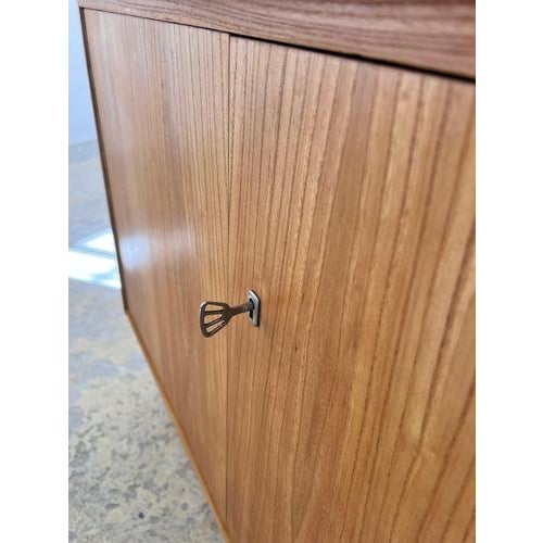 Brown Cabinet with Pull-Out Drawer from Hellerau For Sale - Image 8 of 11