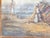 Brown Early 20th Century Orientalist Oil Painting "An Arab Defending His Family" After Carl Haag For Sale - Image 8 of 15