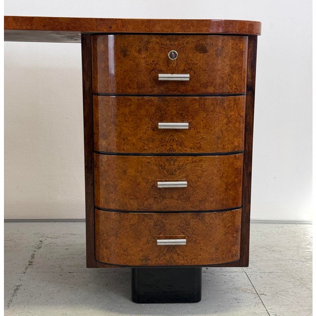 Art Deco Model H-178 Writing Desk by Jindřich Halabala from Up Závody, 1930s For Sale - Image 9 of 18
