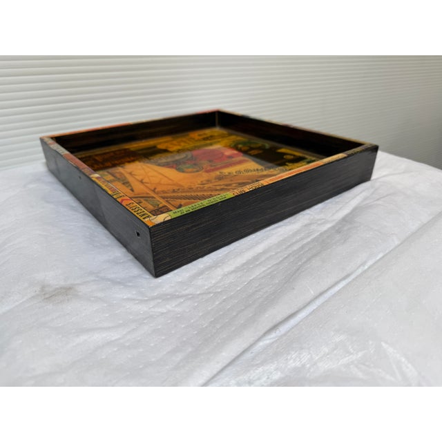 2000 - 2009 Annie Modica Mo Dice Lacquered Tray, Signed For Sale - Image 5 of 12
