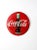 Vintage Coca-Cola Metal Button Sign For Sale - Image 9 of 9