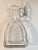 Mid 20th Century Crystal Decanter with Etched Crown and Faceted Stopper For Sale - Image 5 of 11