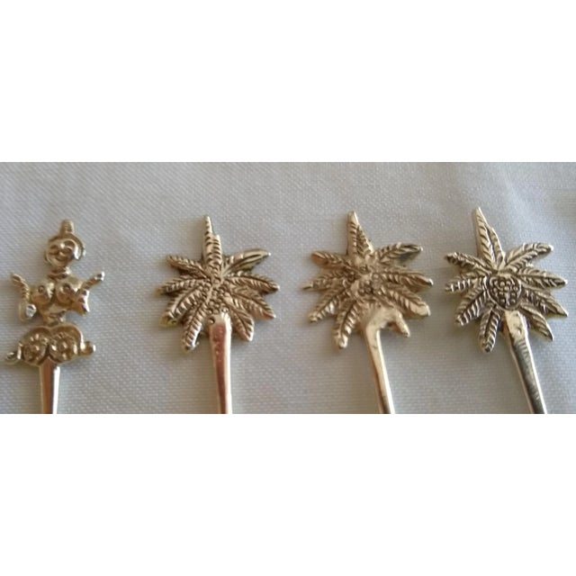 Vintage Petite Silver Butter Knives - Set of 13 For Sale In Houston - Image 6 of 8