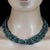**Elegant Emerald Matrix Two-Strand Necklace** Add timeless elegance to your jewelry collection with this beautiful two-...