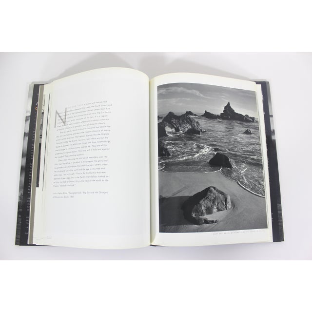 Black Ansel Adams California Hard Cover Book Photographs and Classic California Writings by Famous Authors 1997 For Sale - Image 8 of 8