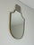 Vintage Mirror with Brass Edge by Gio Ponti, 1950s For Sale - Image 3 of 12