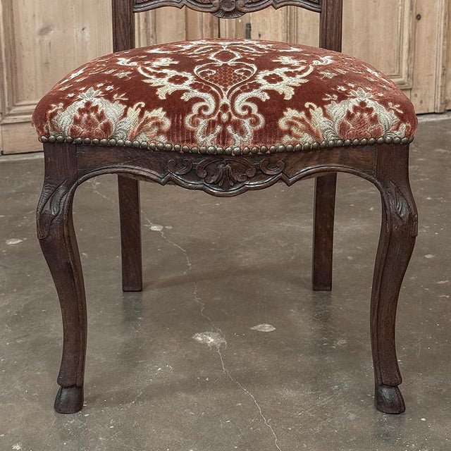 Set of 10 Antique Liegoise Dining Chairs Includes 2 Armchairs For Sale - Image 15 of 16