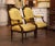 Wood Pair of 19th Century French Louis XVI Walnut Fauteuils With Eagle Crest For Sale - Image 7 of 10