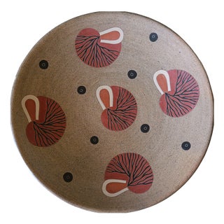 Large Ceramic Plate from Duilio Jimenez, 1970s For Sale
