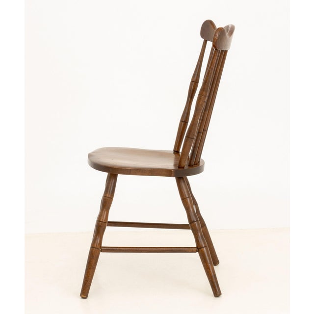 Conant Ball Conant Ball Windsor Style Maple Side Chair For Sale - Image 4 of 6