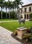 Mid-Century Continental Cast Lead Garden Statue of a Stag For Sale - Image 9 of 12
