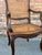 Pair of Antique French Cane Arm Chairs For Sale In Nashville - Image 6 of 13